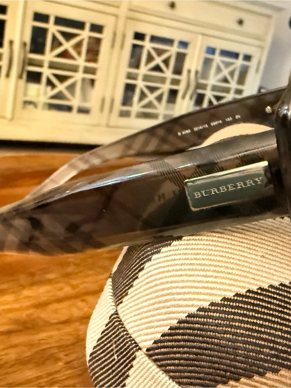 Burberry BE4083 Oversized Grey Gradient Sunglasses Women  Size 59 14 140 W Case